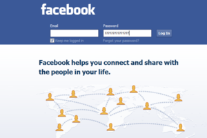 Facebook Login question marks